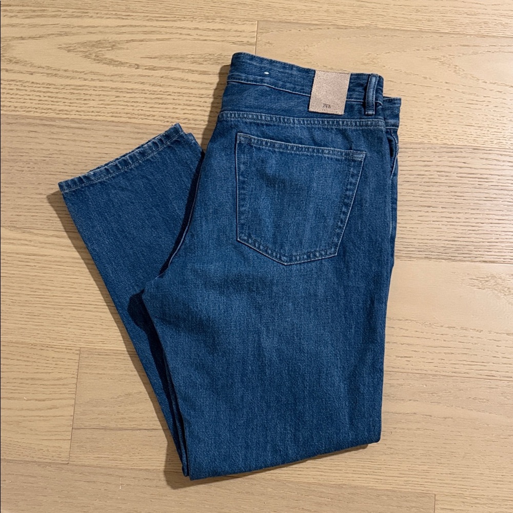 Zara straight leg jeans